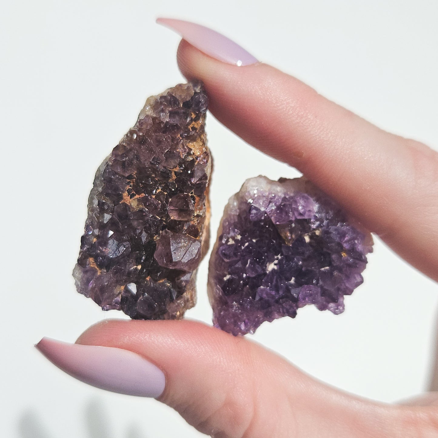 Natural Amethyst Crystal Clusters