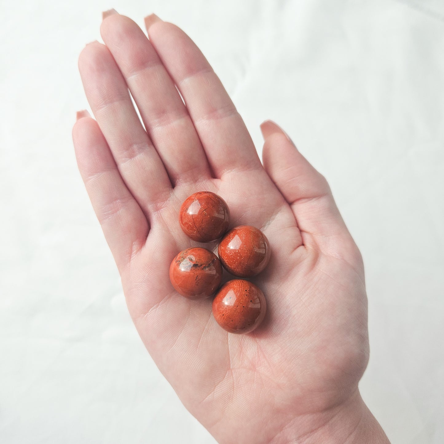 Mini Red Jasper Crystal Sphere