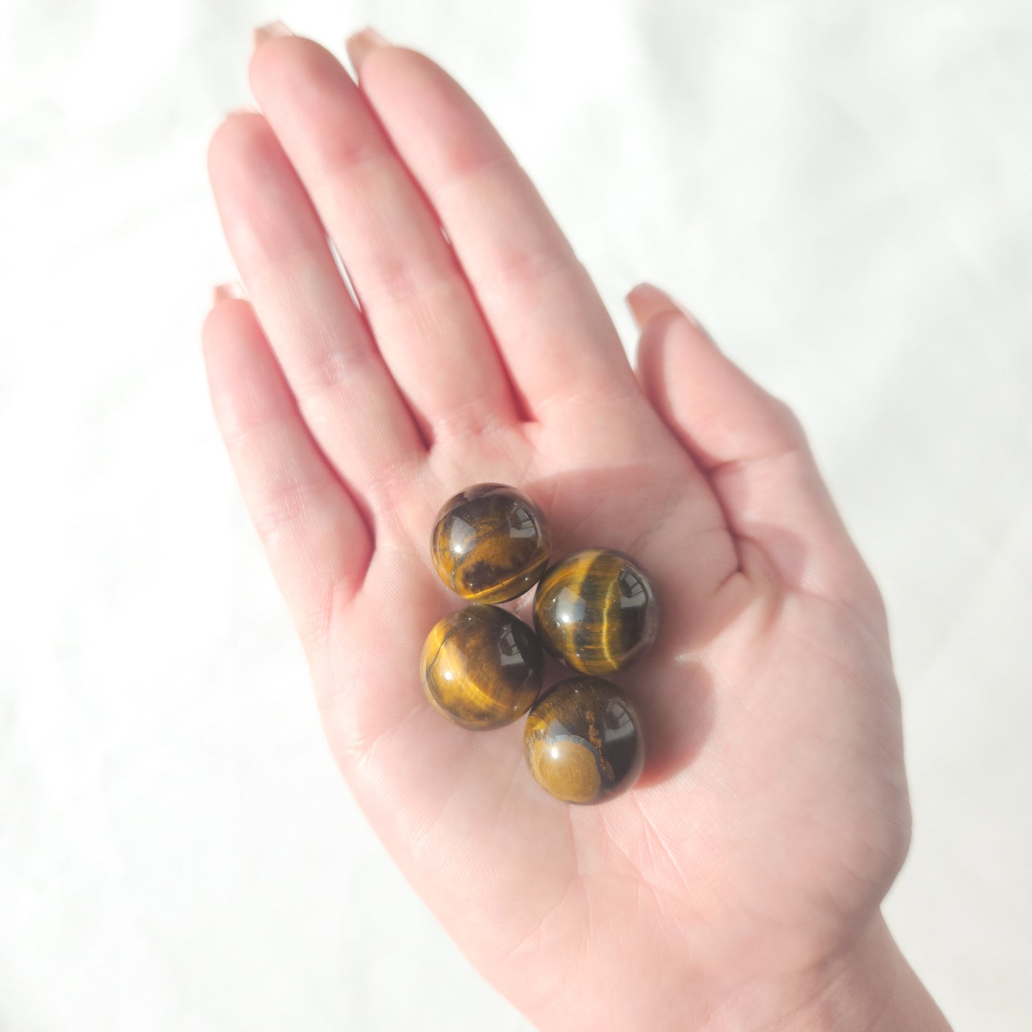 Mini Tigers Eye Crystal Sphere