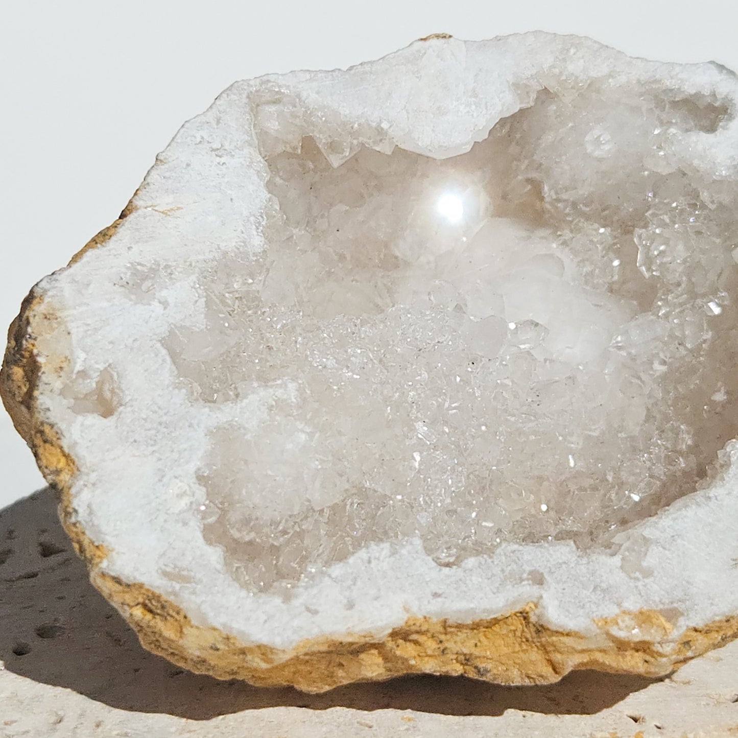 Quartz Geodes Halves