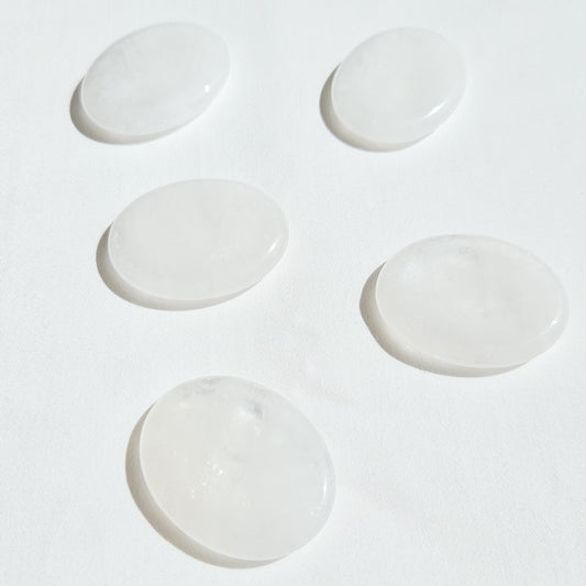 Clear Quartz Worry Stones