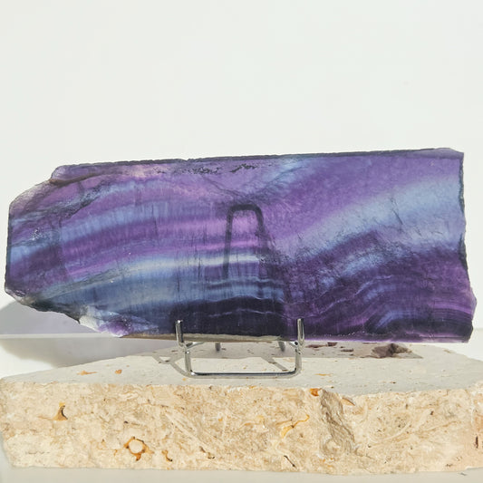 Rainbow Fluorite Slab