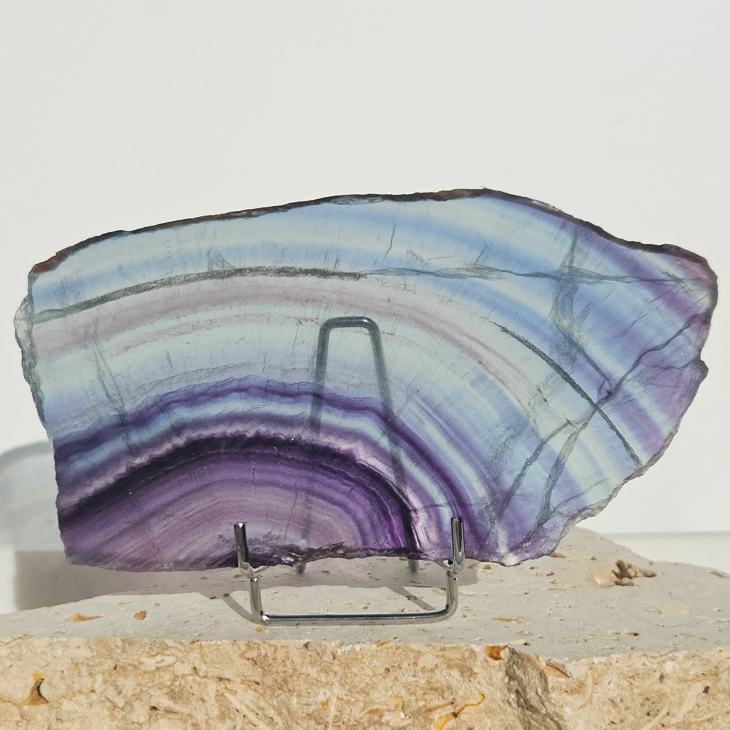 Rainbow Fluorite Slab