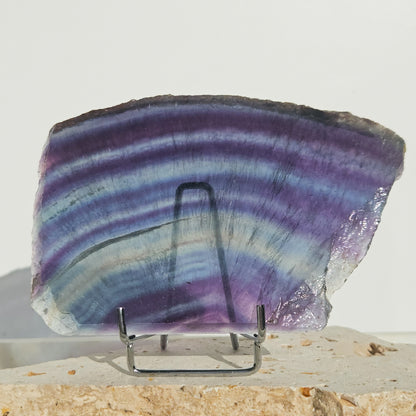 Rainbow Fluorite Slab