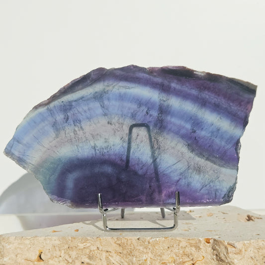 Rainbow Fluorite Slab