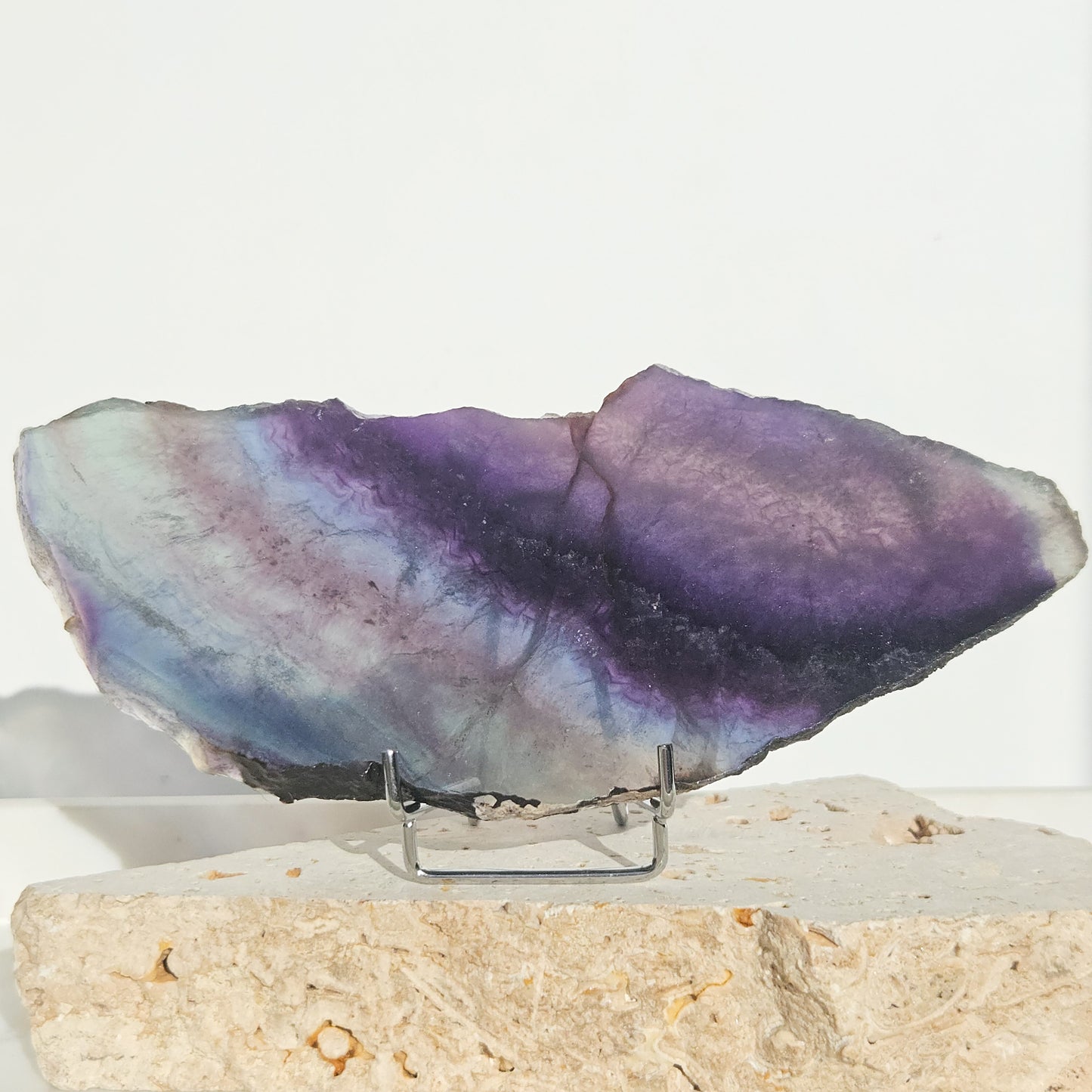 Rainbow Fluorite Slab