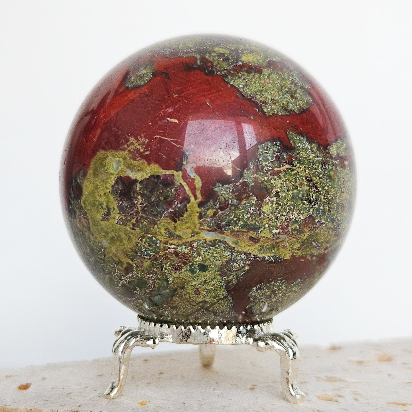 Dragons Blood Jasper Sphere