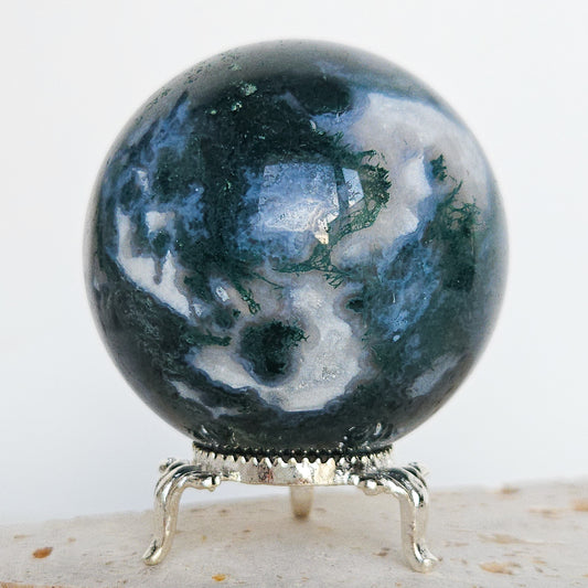 Moss Agate Sphere