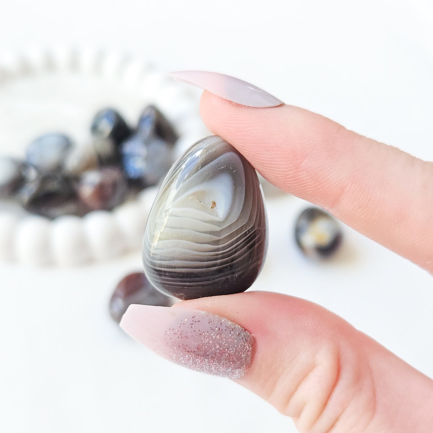 Botswana Agate Tumbled Stones