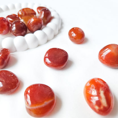 Carnelian Tumbled Stones