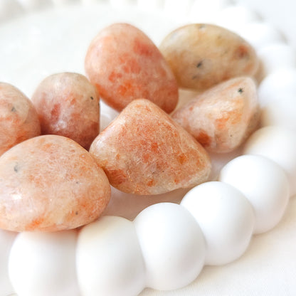 Sunstone Tumbled Stones