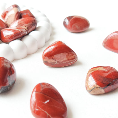 Red Jasper Tumbled Stones