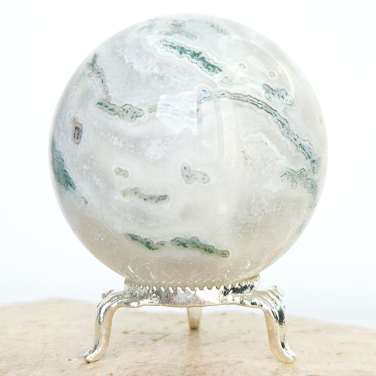 Moss Agate Sphere