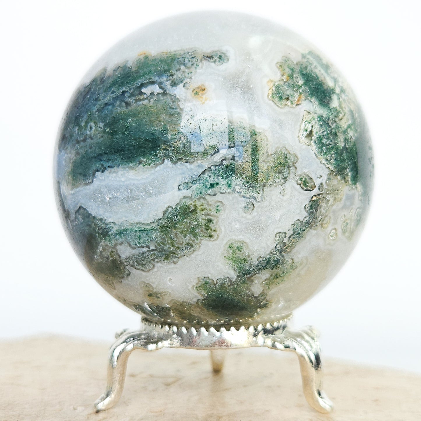 Moss Agate Sphere