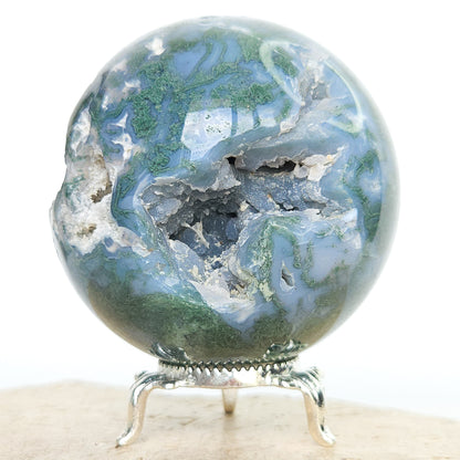 Moss Agate Sphere