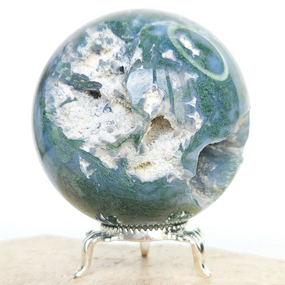 Moss Agate Sphere