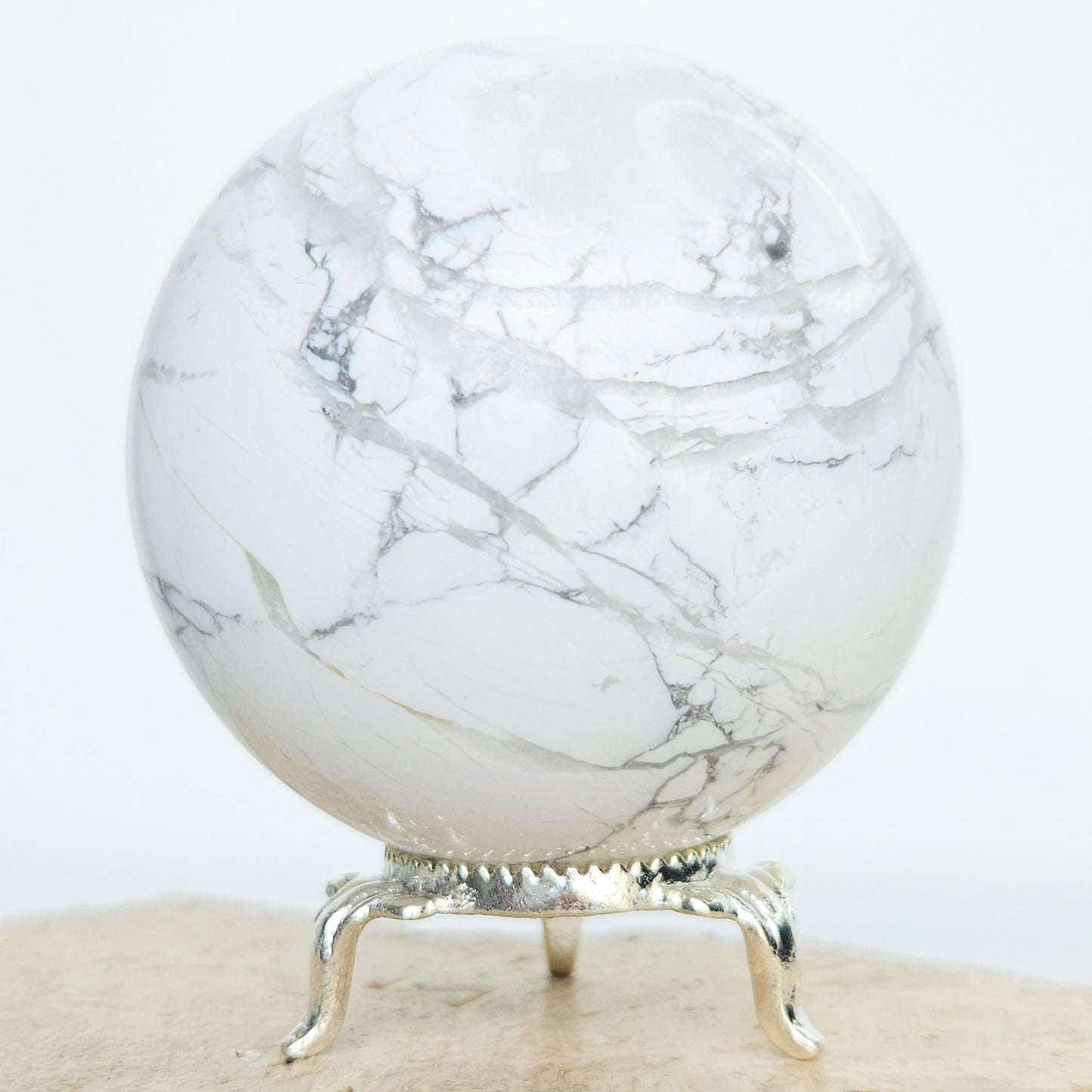 Howlite Sphere