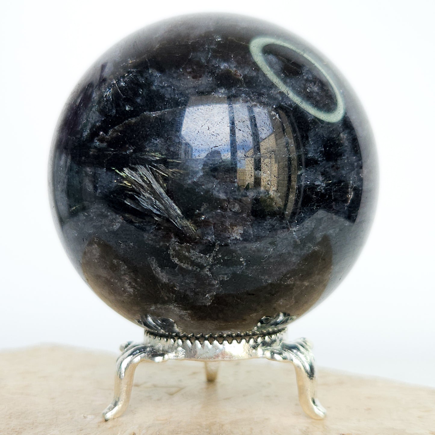 Arfvedsonite Sphere