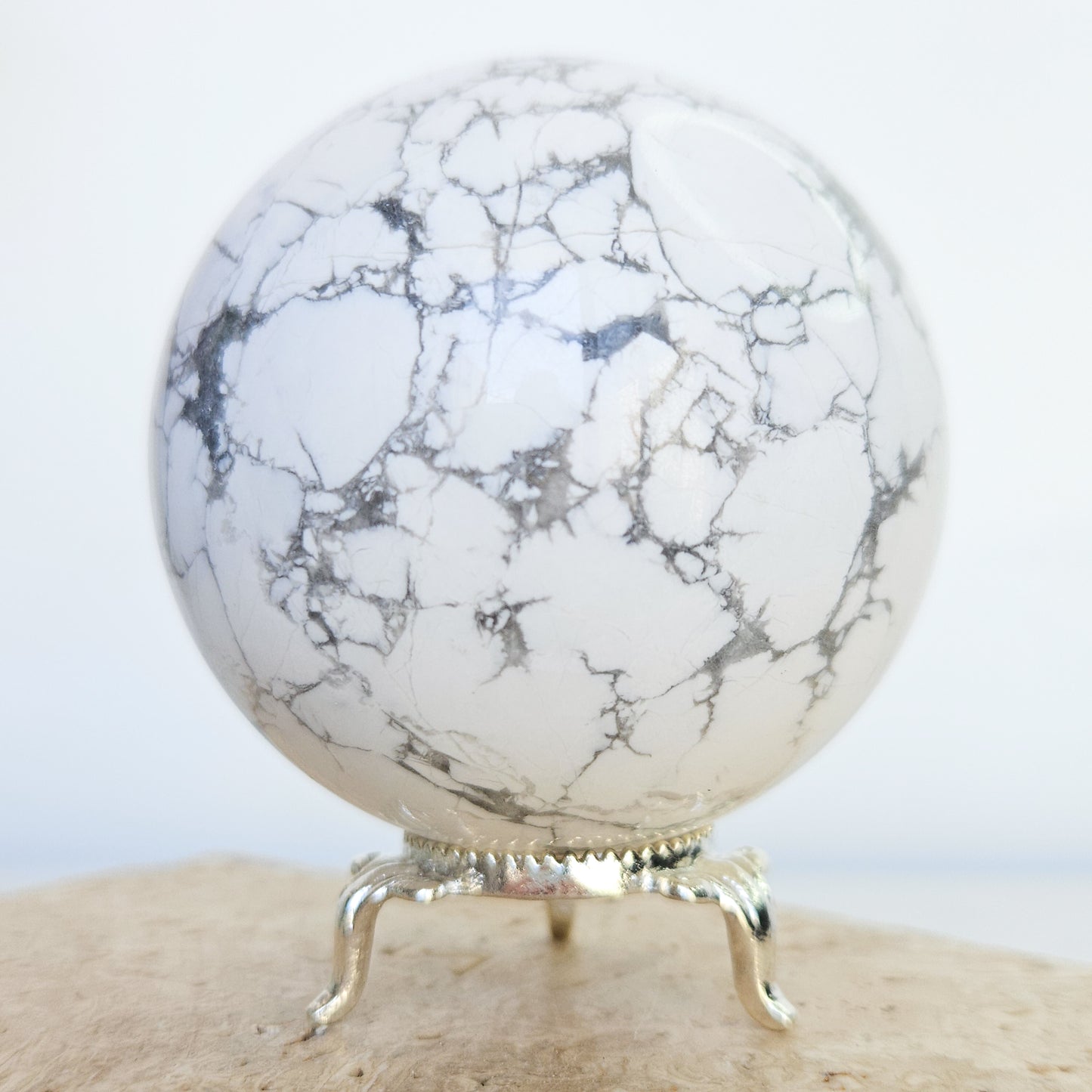 Howlite Sphere