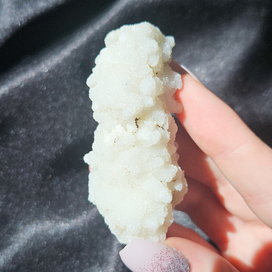 White Chalcedony Cluster