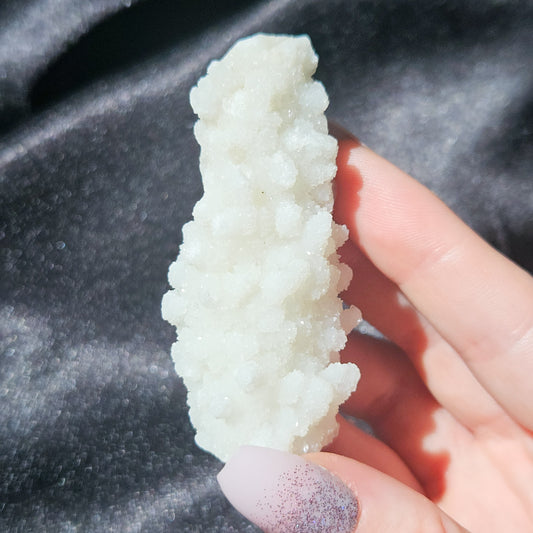 White Chalcedony Cluster