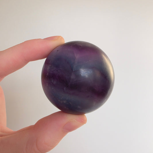 Rainbow Fluorite Sphere