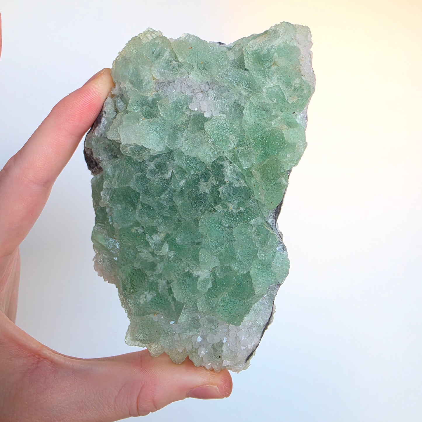 Green Fluorite Specimen