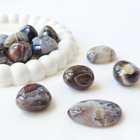 Botswana Agate Tumbled Stones 