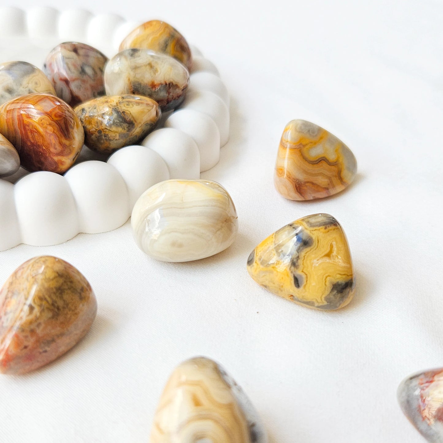 Crazy Lace Agate Tumbled Stones