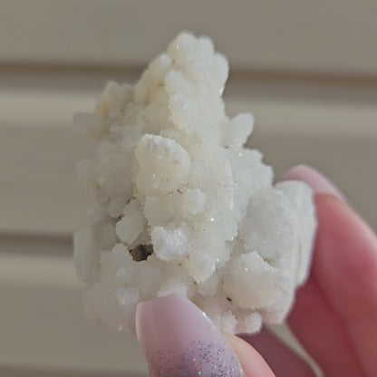 White Chalcedony Cluster