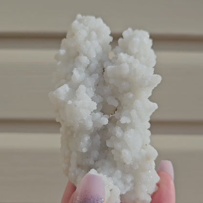 White Chalcedony Cluster