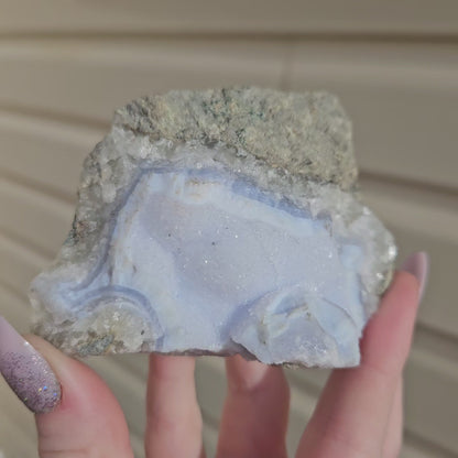 Blue Lace Agate Specimen