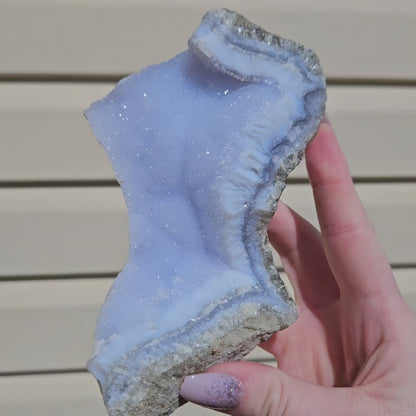 Blue Lace Agate Specimen