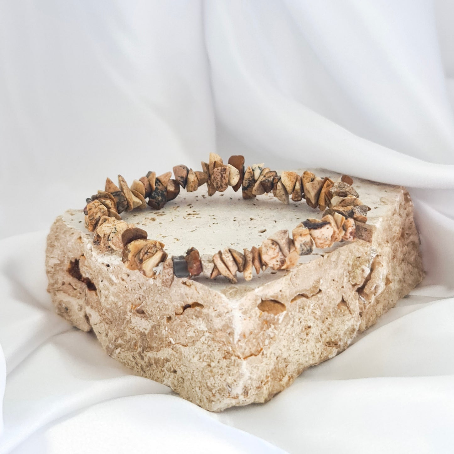 Picture Jasper Chip Bracelet