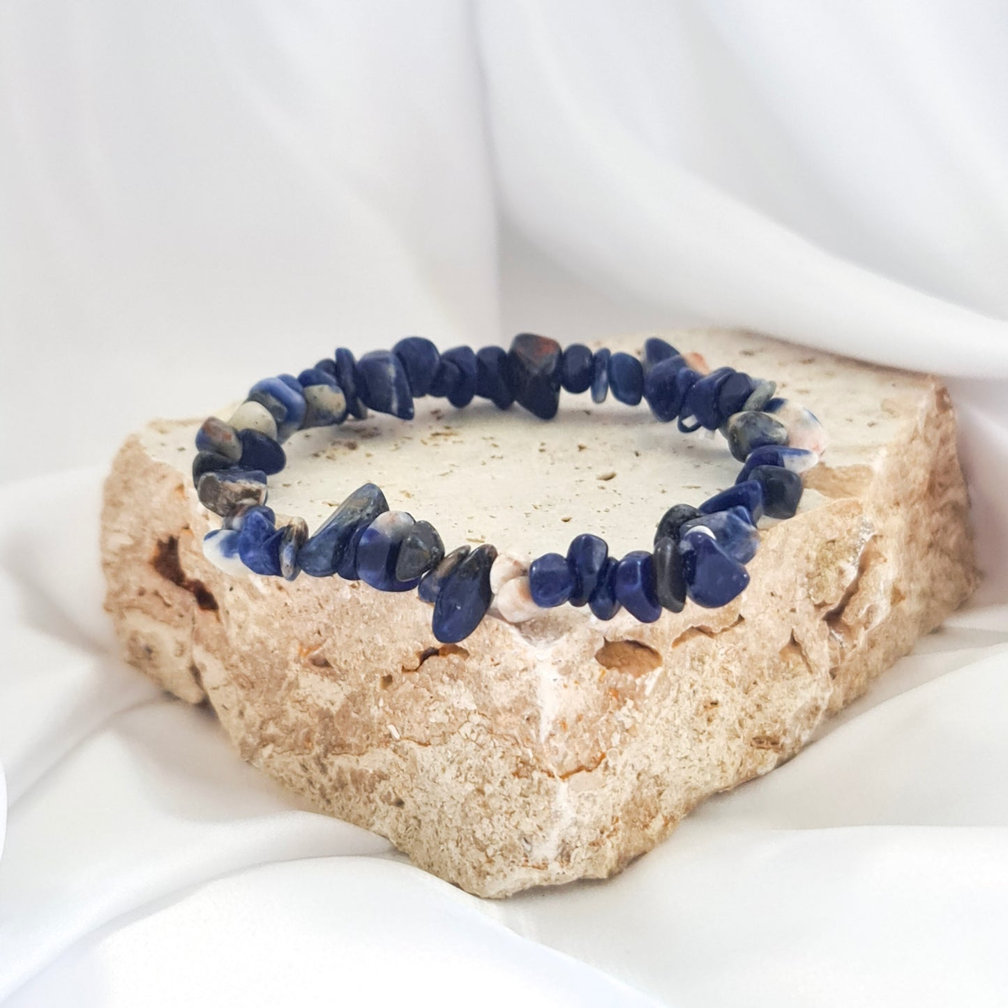 Sodalite Chip Bracelet