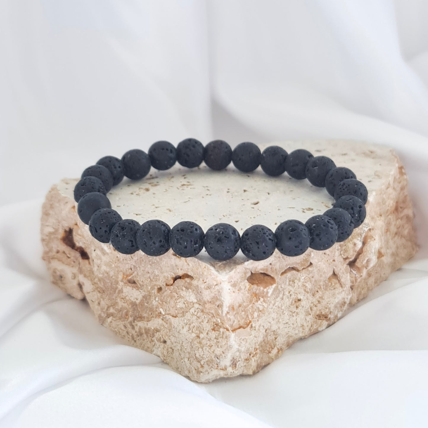 Lava Stone Beaded Bracelet