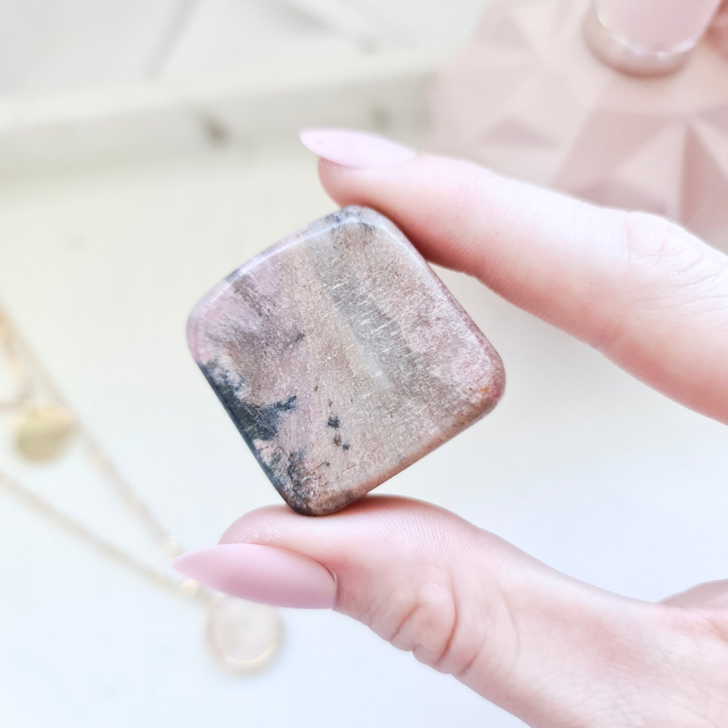 Rhodonite Jumbo Tumbled Stones