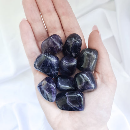 Purple Amethyst Tumbled Stones