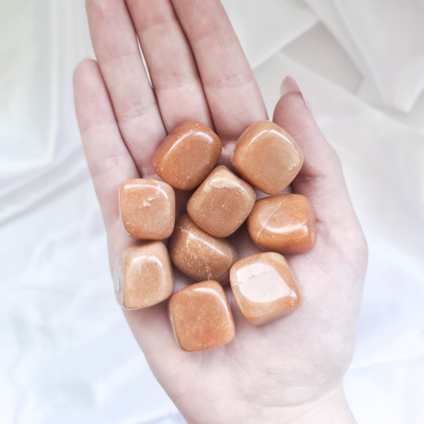 Red Aventurine Tumbled Stones