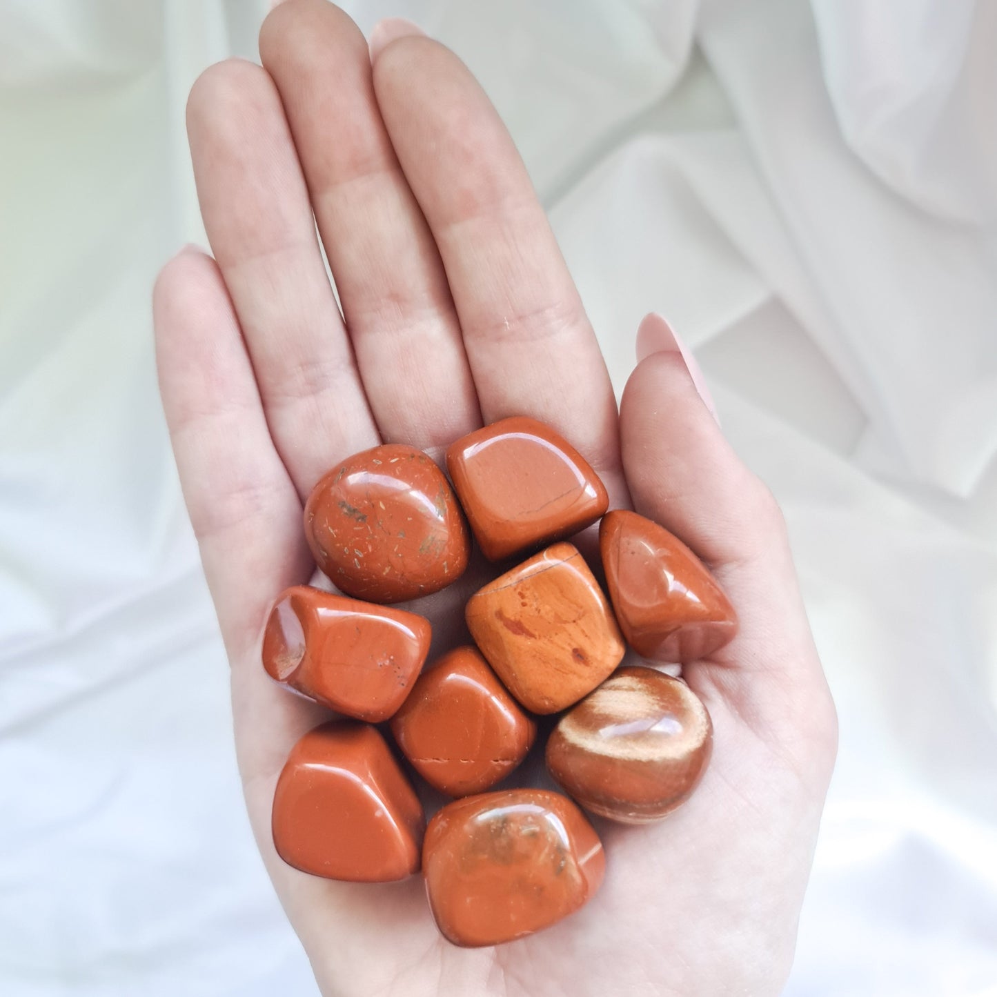 Red Jasper Crystal Tumble Stones