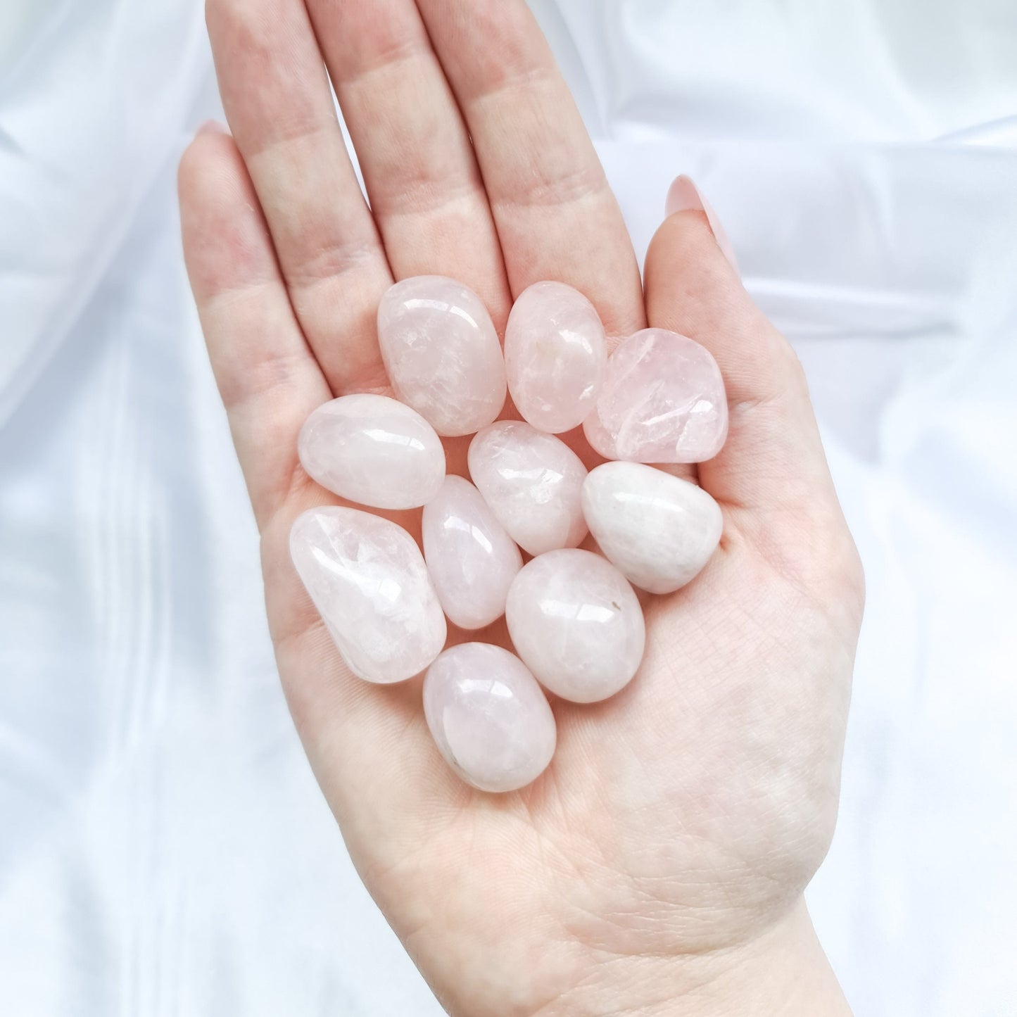 Rose Quartz Tumbled Stones