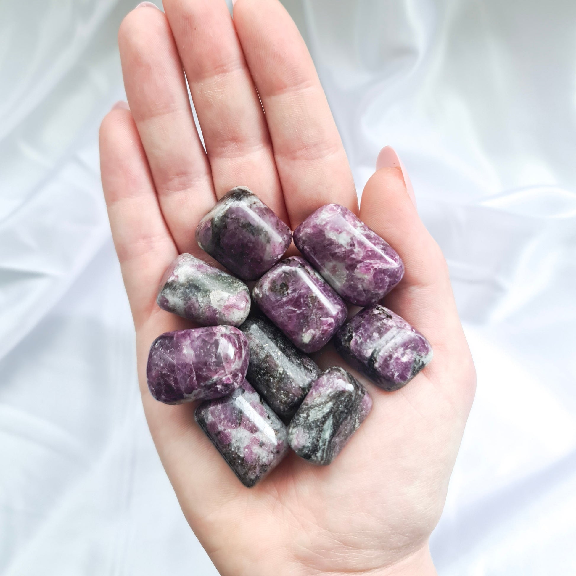 Ruby In Matrix Tumbled Stones