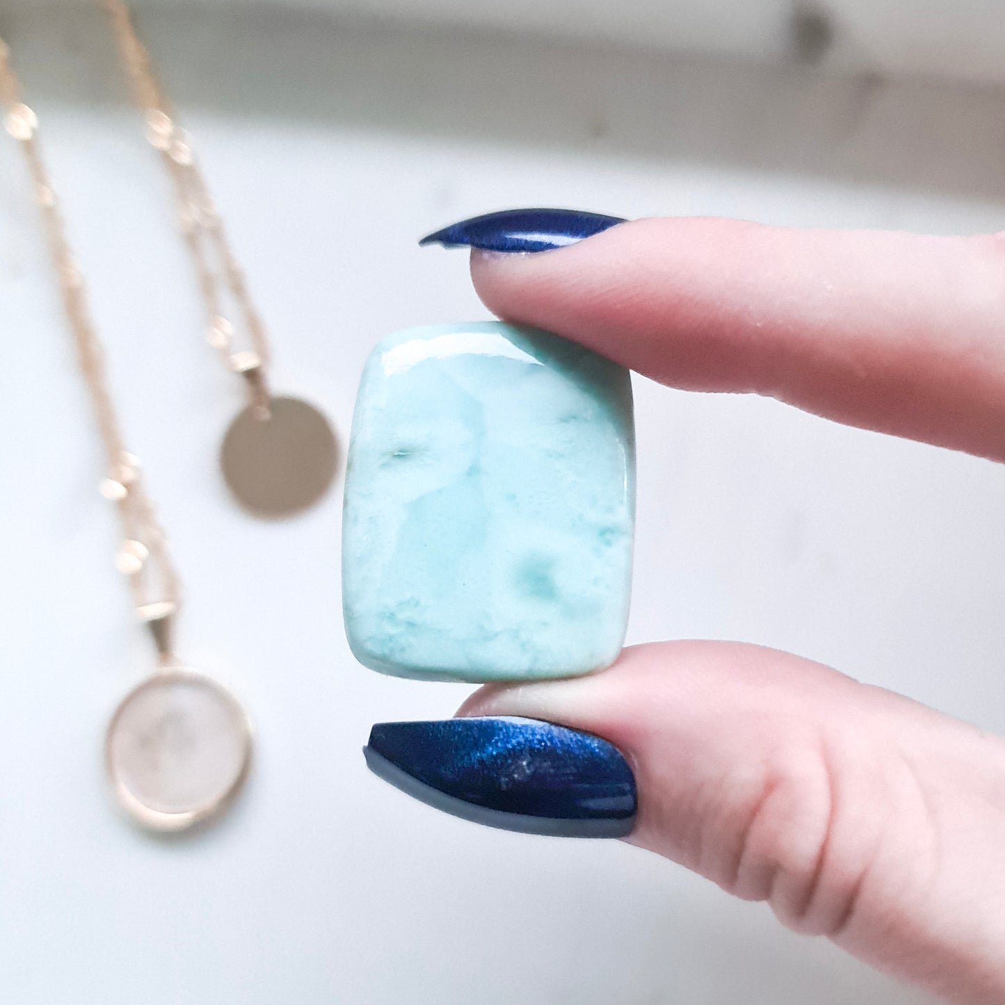 Larimar Cabochon