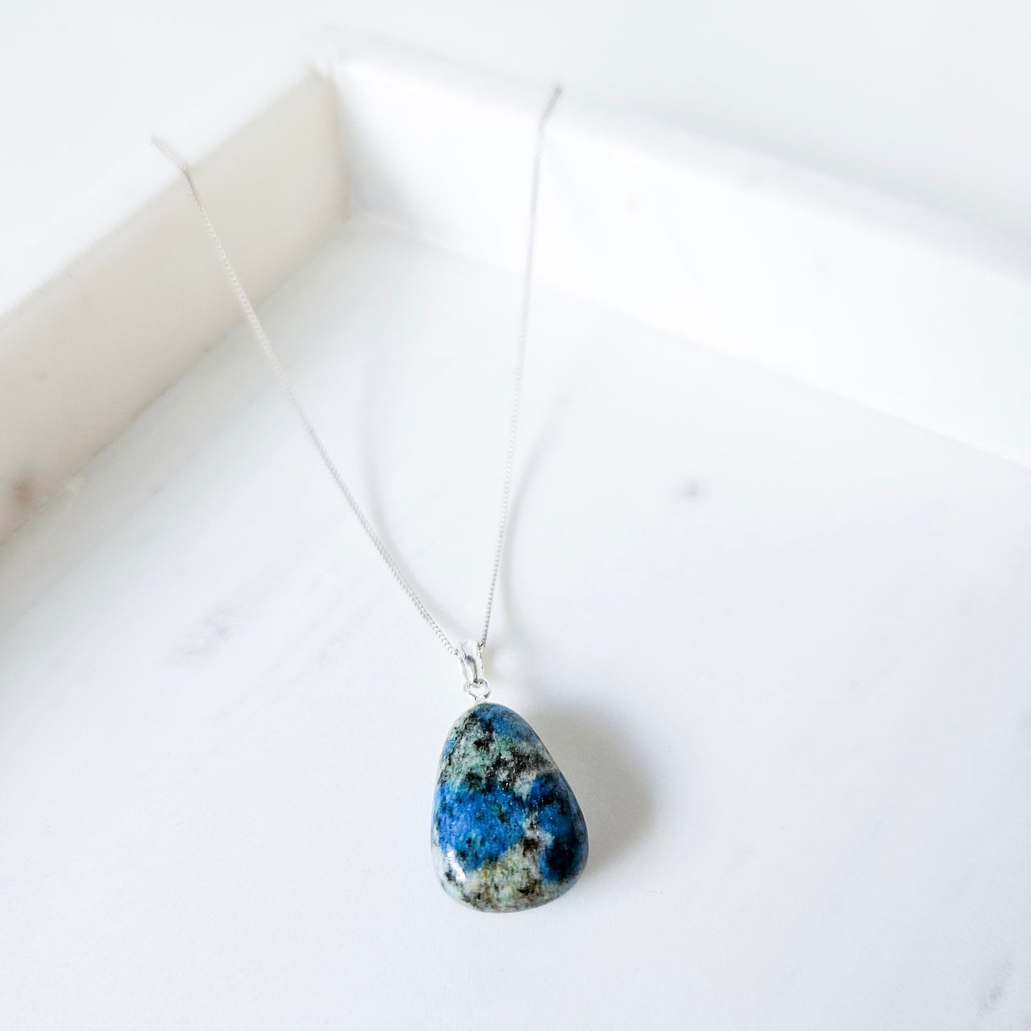 Tumbled K2 Crystal Necklace Pendant