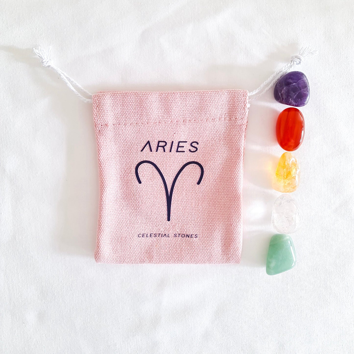 I Am Aries - Zodiac Crystal Kit - Celestial Stones