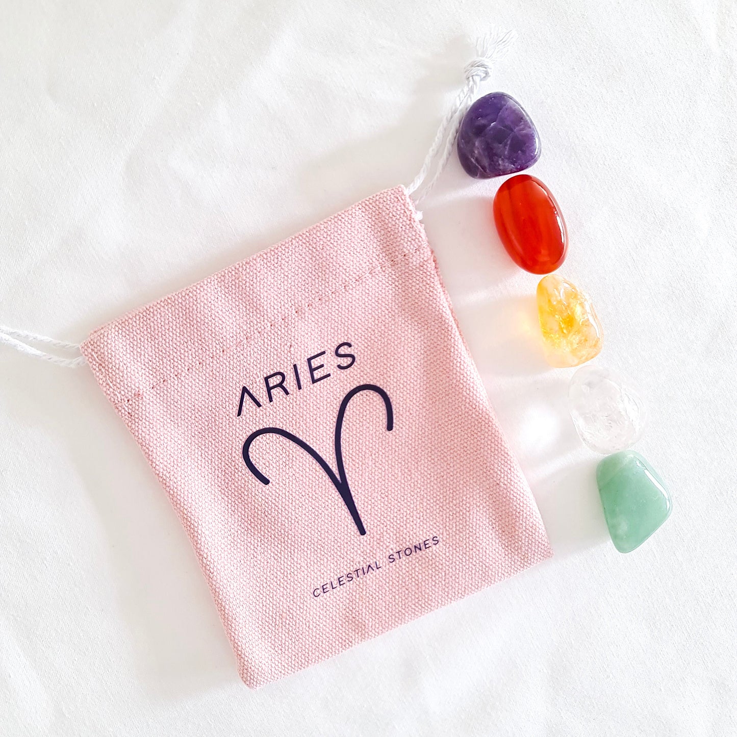 I Am Aries - Zodiac Crystal Kit - Celestial Stones