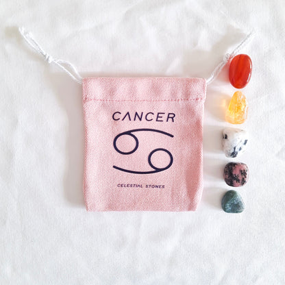 I Am Cancer - Zodiac Crystal Kit - Celestial Stones