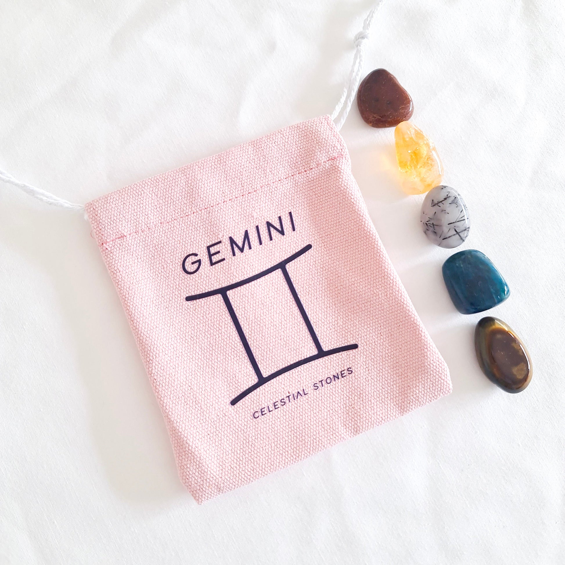 I Am Gemini - Zodiac Crystal Kit - Celestial Stones