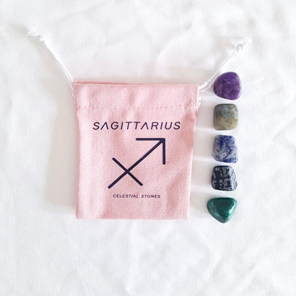 I Am Sagittarius - Zodiac Crystal Kit - Celestial Stones