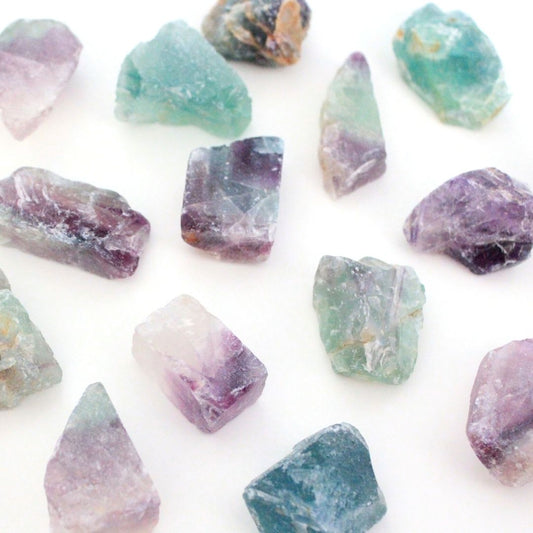 Roughs - Rainbow Fluorite Mini - Celestial Crystals